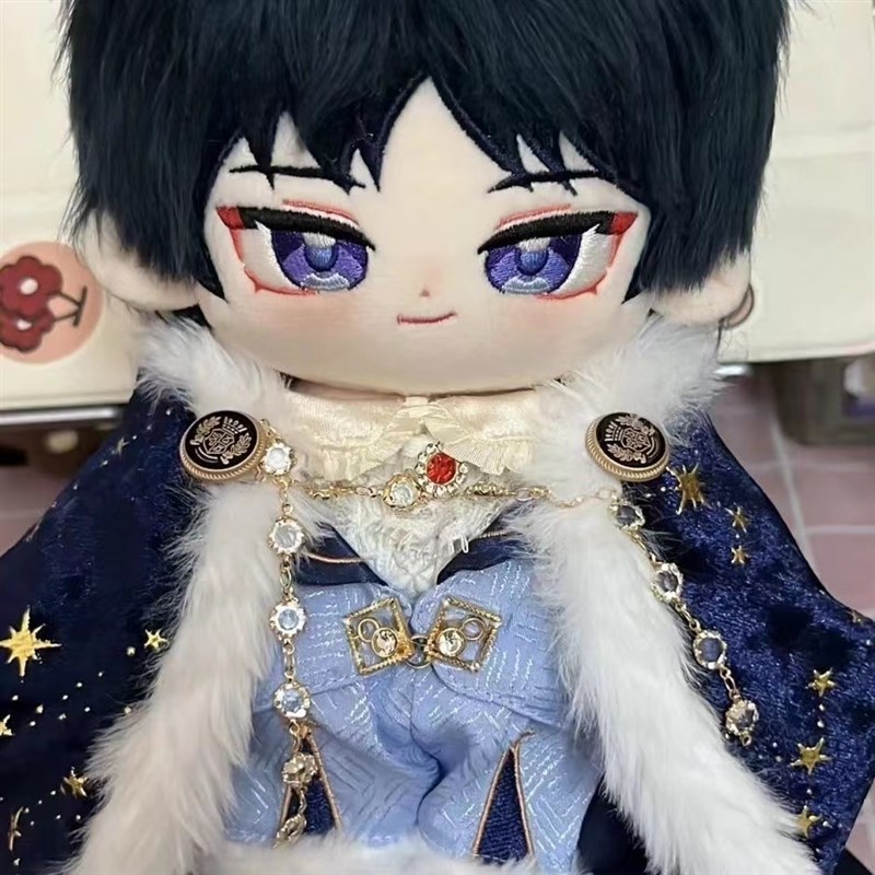 棉花娃娃b衣20cm毛绒公仔衣服男女娃衣服换装套装原神魈散兵万叶