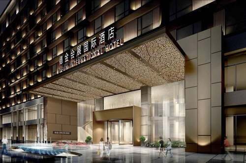 现货定做铝单板幕墙门头装饰雨棚屋簷包柱拉网Q板冲孔板氟碳烤漆