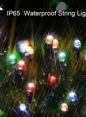 200 Led String Lights for Garden Decoration Outdoor Solar Ga