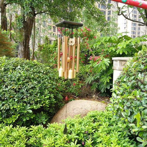 Gift Wind Chimes Ornats Balcony Hanging Large Bells Metal Tu