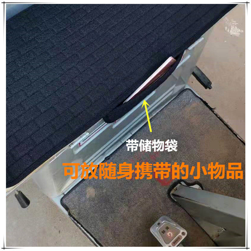 电动三轮车坐垫四季通用亚麻布料透气车垫防滑加厚四轮车前座垫套