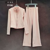 冬季 瑜珈服民舞跳舞服女中国舞运动装 少儿舞蹈练功服长袖 德绒套装