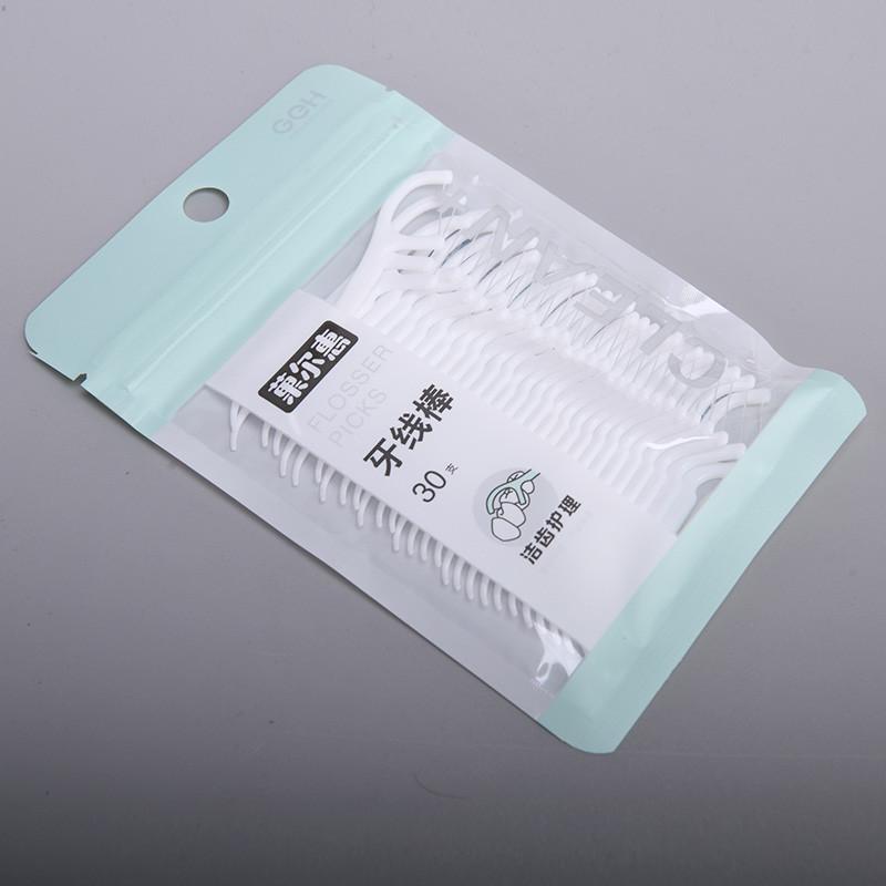 菓尔惠牙线高分子牙齿清洁顺滑牙线牙签家庭装牙线棒600支装包邮