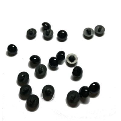 100pcs/200pcs Animal Eyes Resin 9mm/11mm DIY Buttons Round M