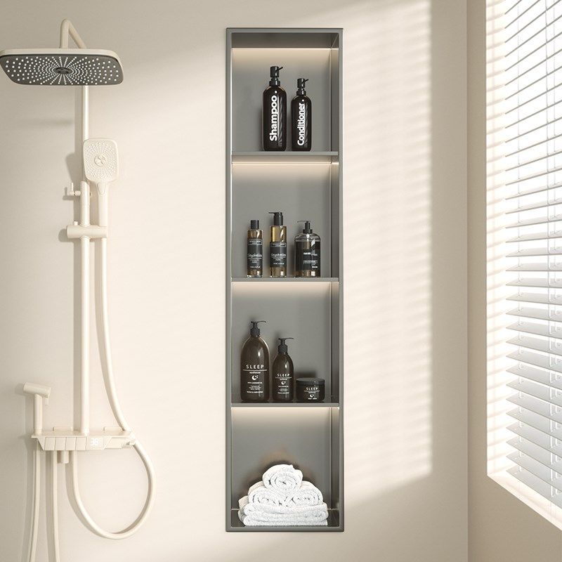 不锈钢壁龛嵌入式卫生间小壁柜浴室置物架壁龛分层隔板定制储物柜,家装主材,卫浴置物架,淘宝优惠券,粉丝福利购,淘宝优惠卷