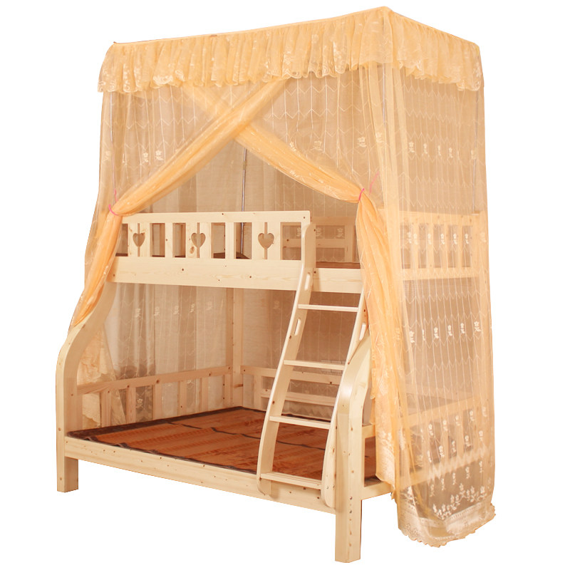 子母床蚊帐梯形1.2上下床双层床儿童高低床一体式家用1.5米含支架,床上用品,蚊帐,淘宝优惠券,粉丝福利购,淘宝优惠卷