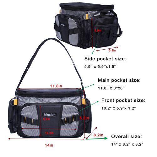 Multi-Purpose Small Fishing Tackle Hand Bags Lure Box Storag