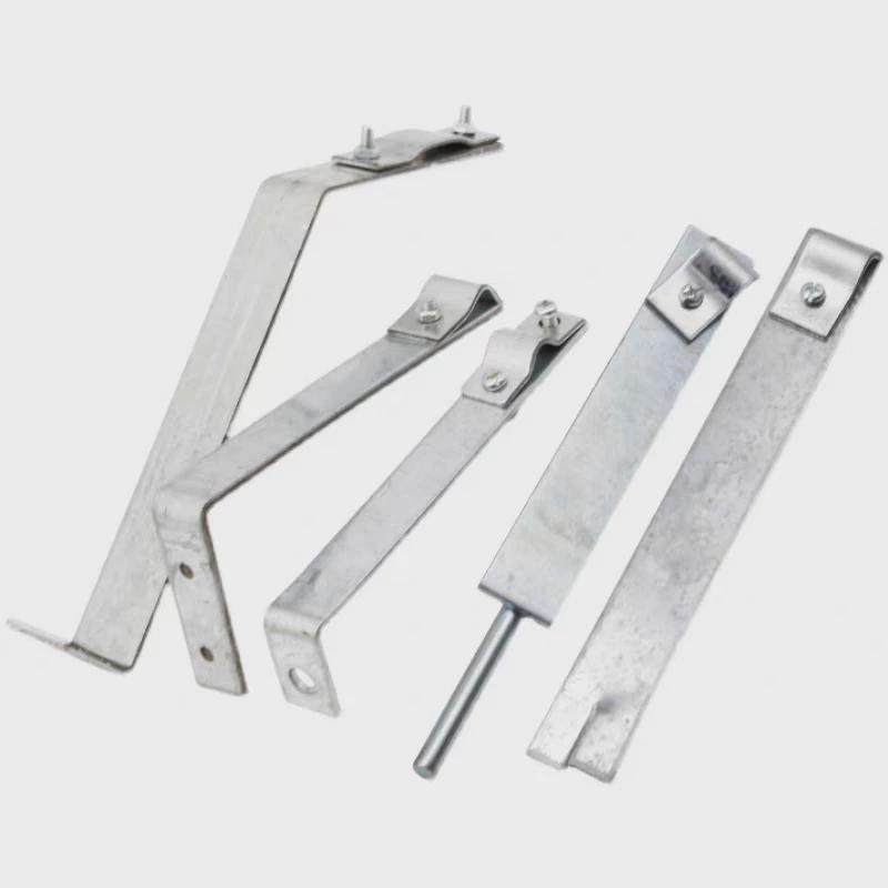 6e3x直角线卡l形避雷卡子直立支撑架防雷支架镀锌卡扁铁l型防雷鱼,五金/工具,管夹/管卡/管支架,淘宝优惠券,粉丝福利购,淘宝优惠卷