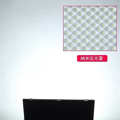 led投光灯户外工地施工照明探照工程专用强光100w大门口X院灯220v