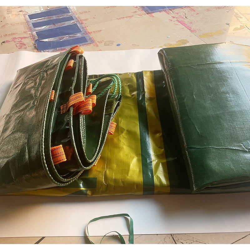 金潮绿钻货车篷布超轻6.8米9.6 4米2高栏13米半挂加厚防雨防水布