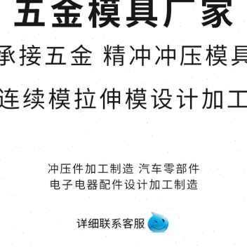 厂家厂冲压模具加工制作冲牀模具精密精I冲模具五金模具非标定做