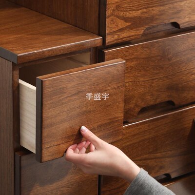 【折扣】J櫅1实木夹缝柜抽屉式收纳柜20253040cm边柜缝隙斗柜超窄