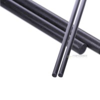 5pcs Carebon Fiber Rod Dia 1mm 2mm 3mm 4mm 5mm 6mm 7mm 8mm 1