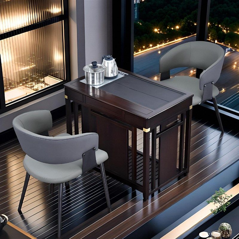 朴房茶台茶桌阳台家用新中式多功能便捷式可移动茶车带抽屉置物架,住宅家具,角几/边几,淘宝优惠券,粉丝福利购,淘宝优惠卷