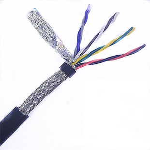 0.75 0.5 1平 0.3 纯铜屏蔽双绞线RVSP485信号线8芯1y0芯12芯0.2