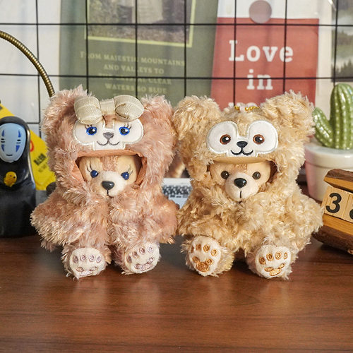 娃衣10cm12cm衣服头套披风迷你玩偶公仔10厘米棉花娃娃衣挂件配饰