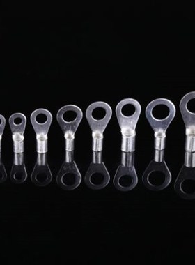 冷压裸端子18合1盒装套装接线Y型U型O型圆形叉形裸铜鼻.子接线端