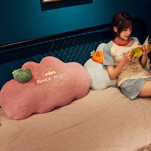 寝室床头靠垫大靠背双人床上卧室宿舍榻榻米床靠背垫软包公主学生