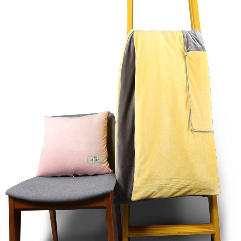 抱枕盖毯两用抱枕被子多用枕头办公室午睡毛毯秋冬汽车被子可拆洗,居家布艺,抱枕被,淘宝优惠券,粉丝福利购,淘宝优惠卷