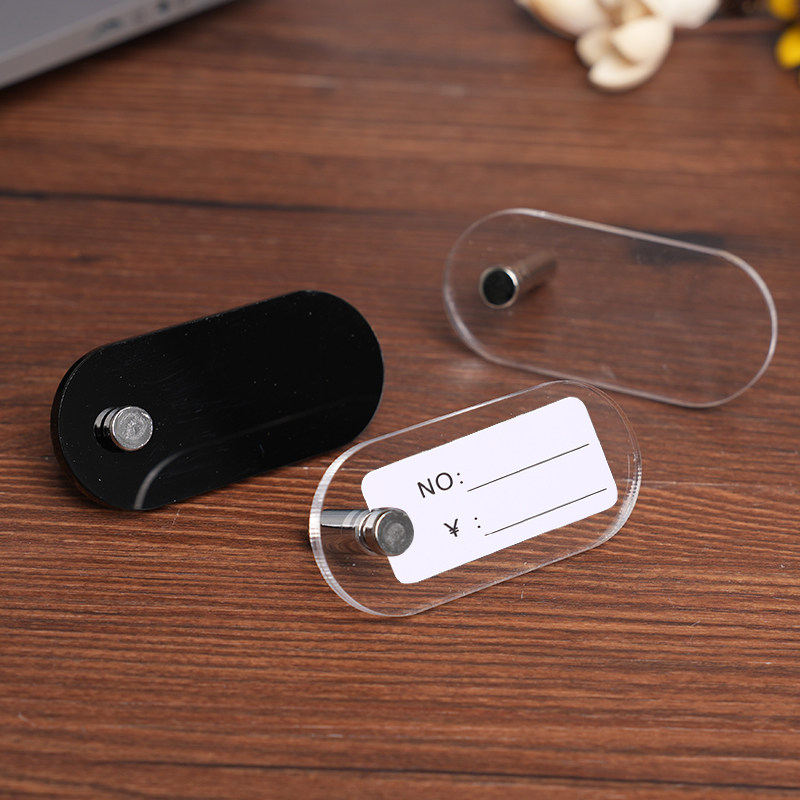 亚台力名片夹便签留言板名片摆克手示架展写价格展示牌