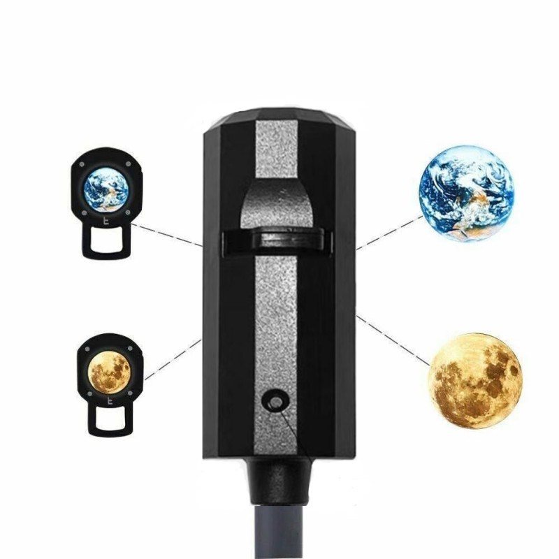 推荐LED USB Moon Earth Projector Lamp Adjustable Rotatable A