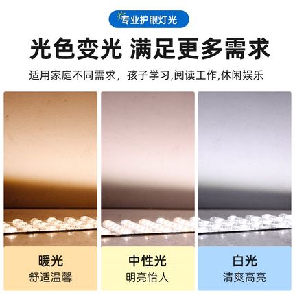 全光谱led灯条护眼防蓝光吸顶灯替换灯芯客厅卧室书房灯光源灯带
