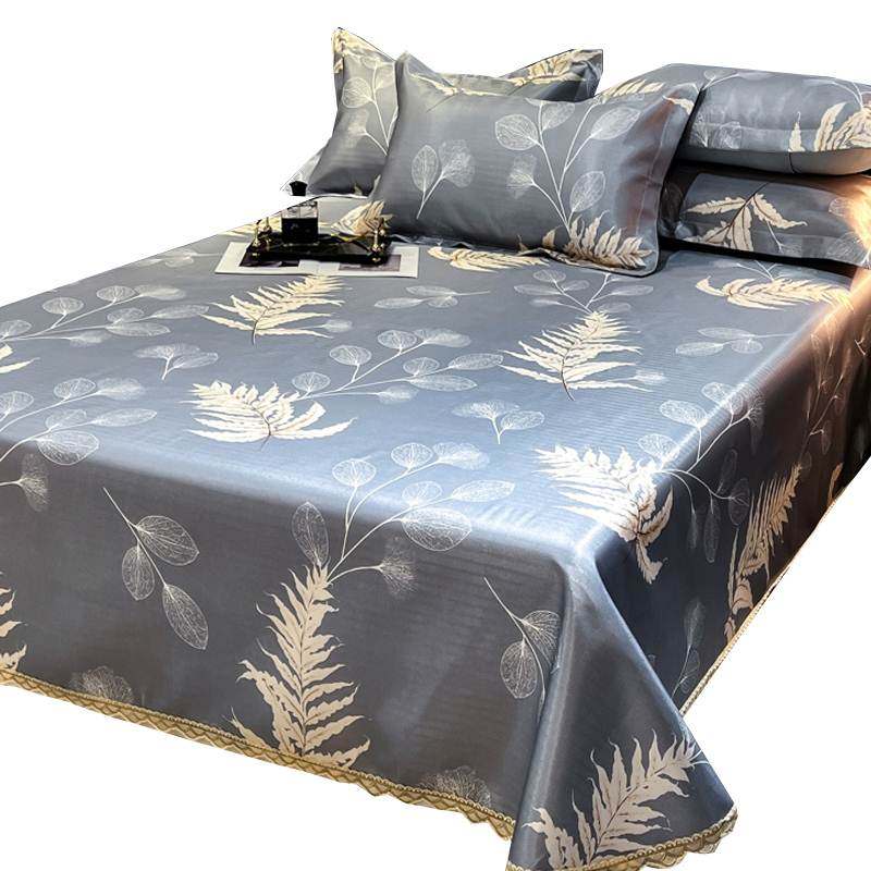 2023新款冰丝凉席三件r套牀单款家用夏季可水洗空调软蓆可摺叠席,床上用品,冰丝席,淘宝优惠券,粉丝福利购,淘宝优惠卷