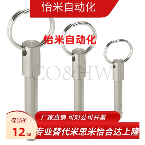 BLPS5/6/8--10/20/25/30/40/50/60/80球头锁紧销 快卸销 弹簧型