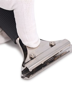 BLUEMAX Rubber Strip Blade Handle Squeegee Car Ice Scraper C