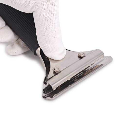 BLUEMAX Rubber Strip Blade Handle Squeegee Car Ice Scraper C