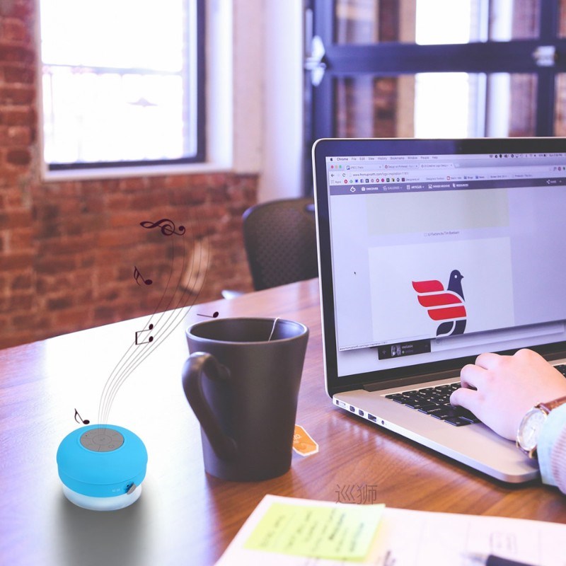 Portable Bluetooth Speaker Wireless Waterproof Shower Speake