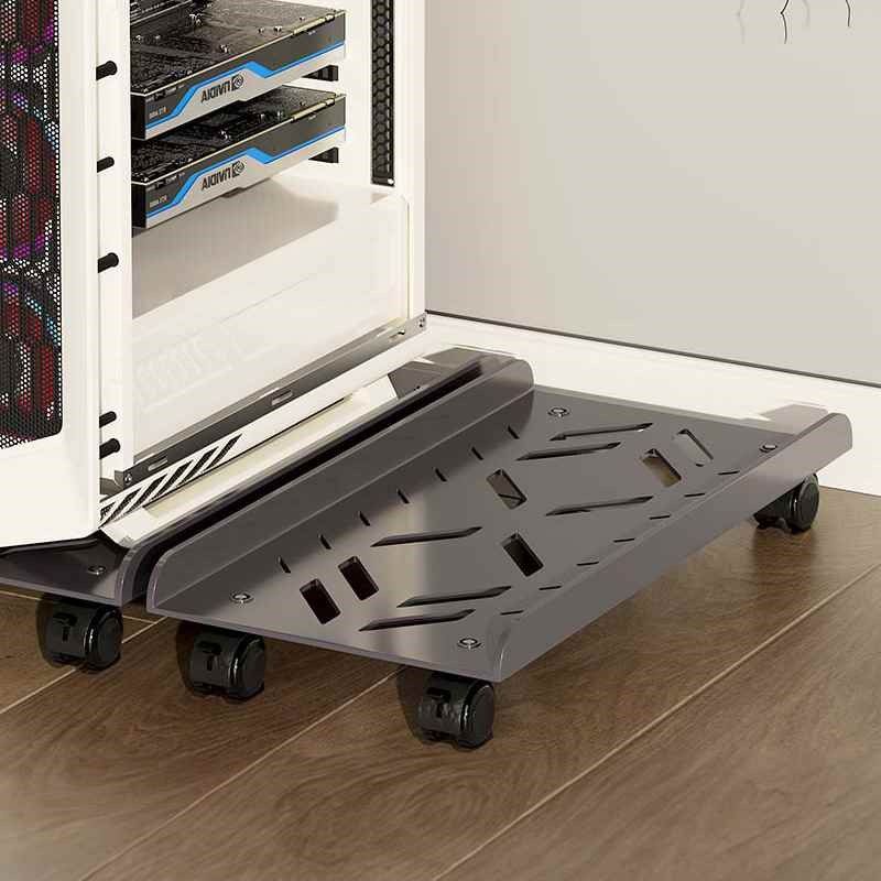 电脑主机托架带滑轮置物架支架办公室托盘可移动机箱底座家用台式,收纳整理,整理架/置物架/收纳架,淘宝优惠券,粉丝福利购,淘宝优惠卷