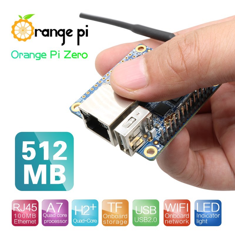 速发Orange Pi Zero H2+ Quad Core Open-source 512MB developme 3C数码配件 手机支架/手机座 原图主图