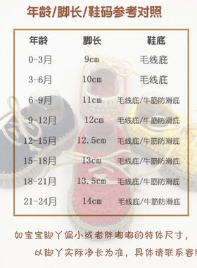 婴儿毛线鞋子手工编织婴儿鞋毛线鞋系带婴儿童豆豆鞋牛仔鞋成品鞋