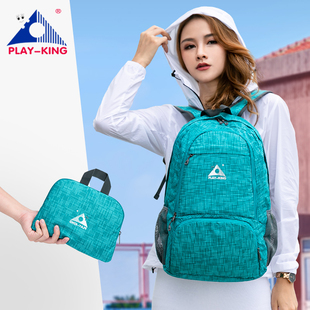 厂家BackpafckFoldableBagSchoolUltralightPLAYKINGRainproof