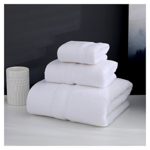 50x100cm加厚纯棉小浴巾柔软吸水家用宾馆男女洗澡大毛巾方巾套装