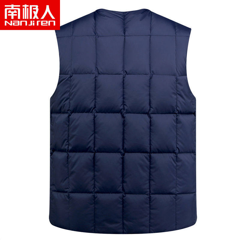 中年新款秋冬季中老年人羽绒马甲男士保暖背心爸P爸加厚坎肩马夹4,男装,常规马甲,淘宝优惠券,粉丝福利购,淘宝优惠卷