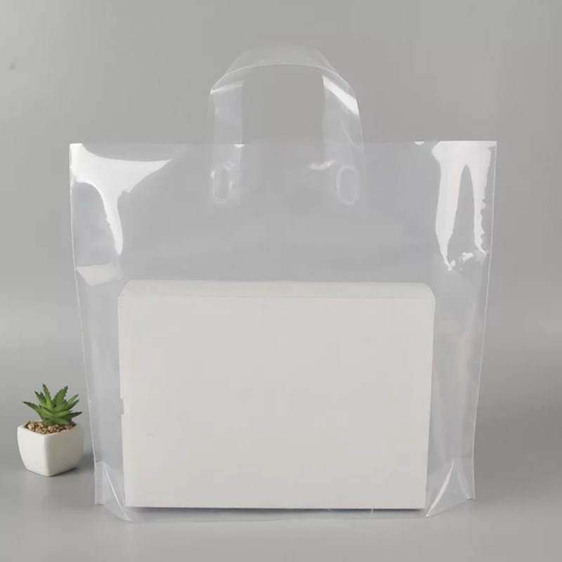 加厚透明塑料f手提袋礼品包装袋子服装店化妆品购物袋包邮印刷LOG