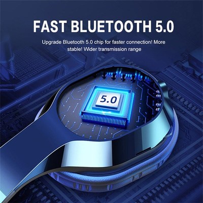 Bluetooth 5.0 TV Headset HiFi bluetooth Headphone 9D Stereo
