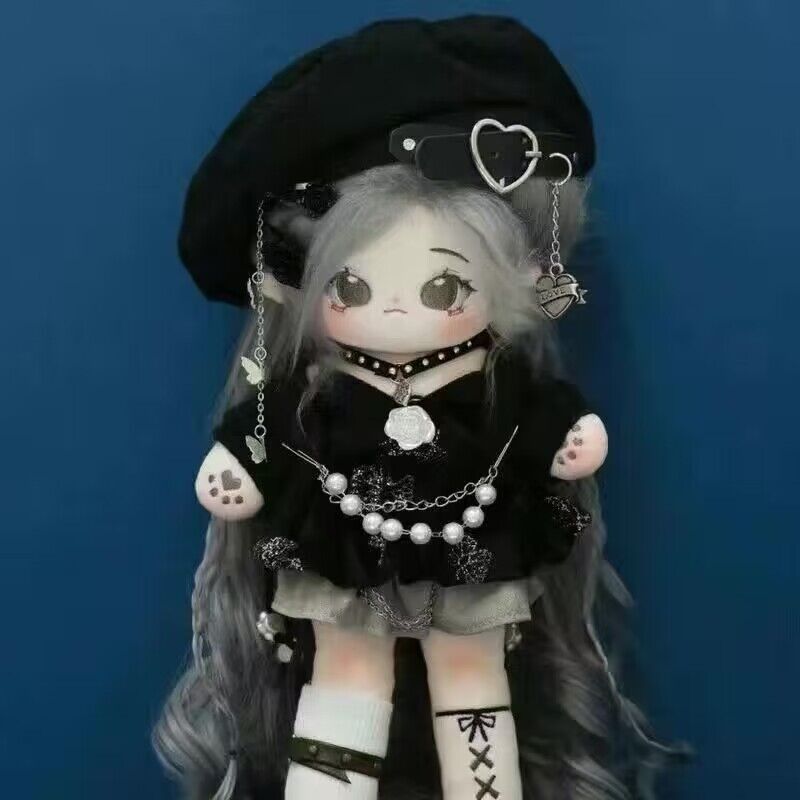 棉花娃娃娃衣20cm女娃衣服毛绒公仔裙子便宜粉裙V送女生礼物玩具,模玩/动漫/周边/娃圈三坑/桌游,棉花娃娃,淘宝优惠券,粉丝福利购,淘宝优惠卷