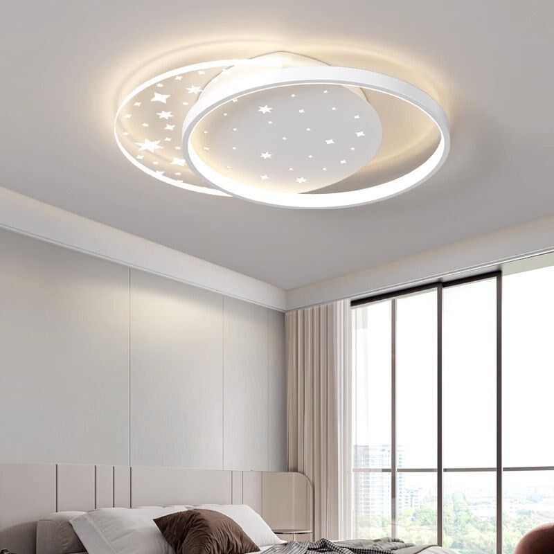 吸顶卧室灯网红轻奢客r厅灯简约现代大气房间书房餐厅阳台灯具