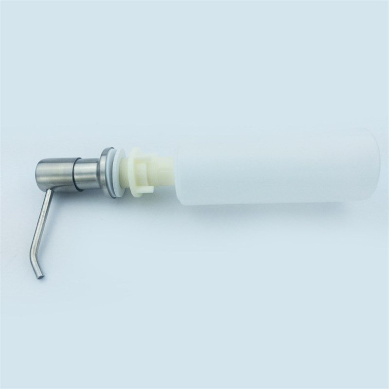 厨房洗碗池水槽菜盘洗菜皂液器皂液瓶不锈钢304洗手给皂器配件