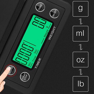 3kg 5kg/0.1g LCD Digital Weight Coffee Scales Portable Mini