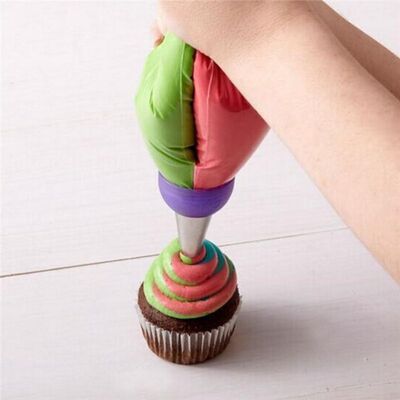 推荐Top Sale 1pcs 3 Holes Cake Decoration Converter Mix 3 Co