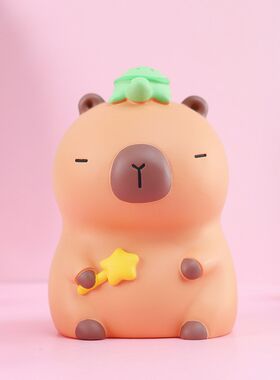 网红同款恐龙抗狼储蓄罐搪胶耐用存钱罐I收纳硬币送男孩子生日礼