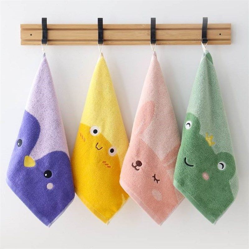儿童毛巾全棉2023o新款小孩帕子洗脸柔软擦手挂式幼儿园小方巾,居家布艺,毛巾/面巾,淘宝优惠券,粉丝福利购,淘宝优惠卷