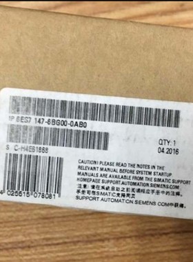 6ES71476BG000AB0 ET200数字量输入输出模块 6ES7147-6BXG00-0AB0