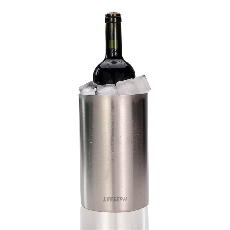 Wine Cooler- Ice Bucket Double Wall Stainless Steel - Multip