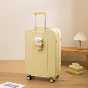 2023新款行李箱拉炼款静音万向轮拉杆箱26寸旅行箱男女学生密码箱