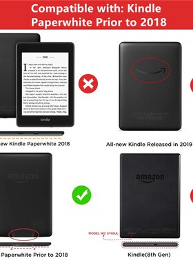 Stand Case  Kindle Paperwhite 1 2 3 P Leather Smart Cover  K